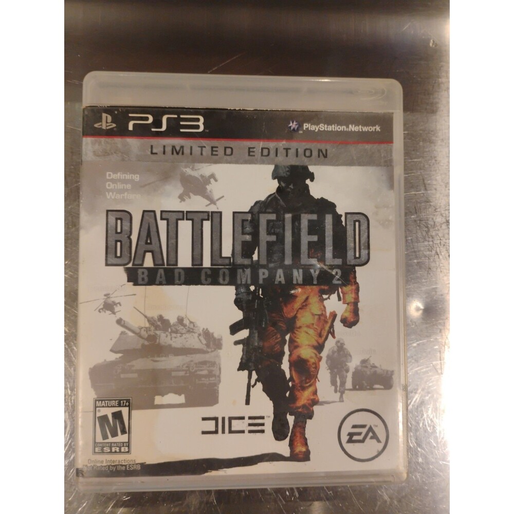 Battlefield: Bad Company 2 -- Limited Edition (Sony PlayStation 3, 2010)